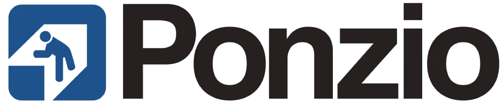 logo ponzio big black